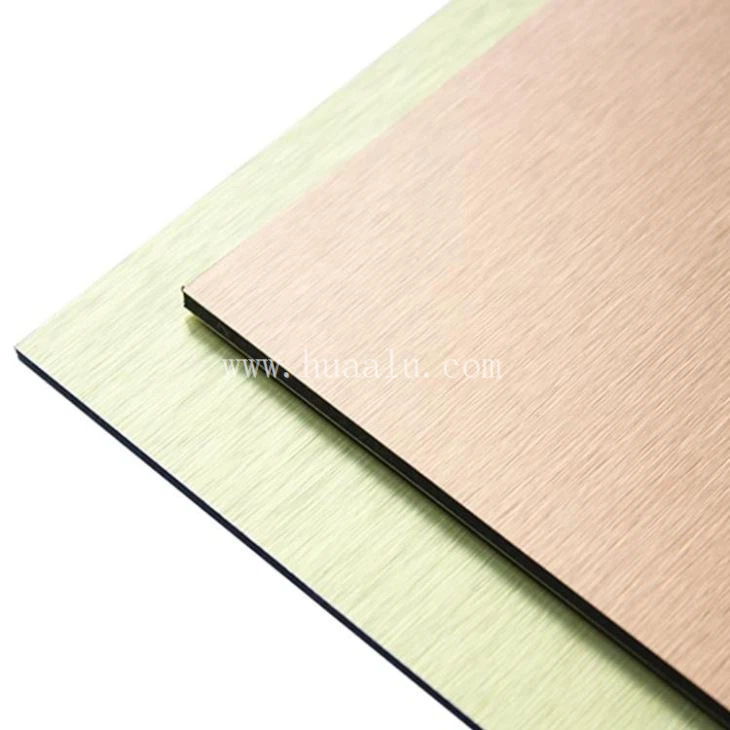 Brush-finish-aluminum-plastic-board
