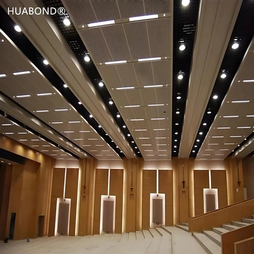 Changsha Meixi ežero didysis teatras (aliuminio korio plokštės)